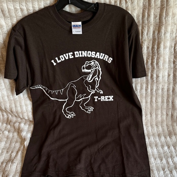Gildan Other - Gildan I Love Dinosaurs T-Rex Shirt - Black